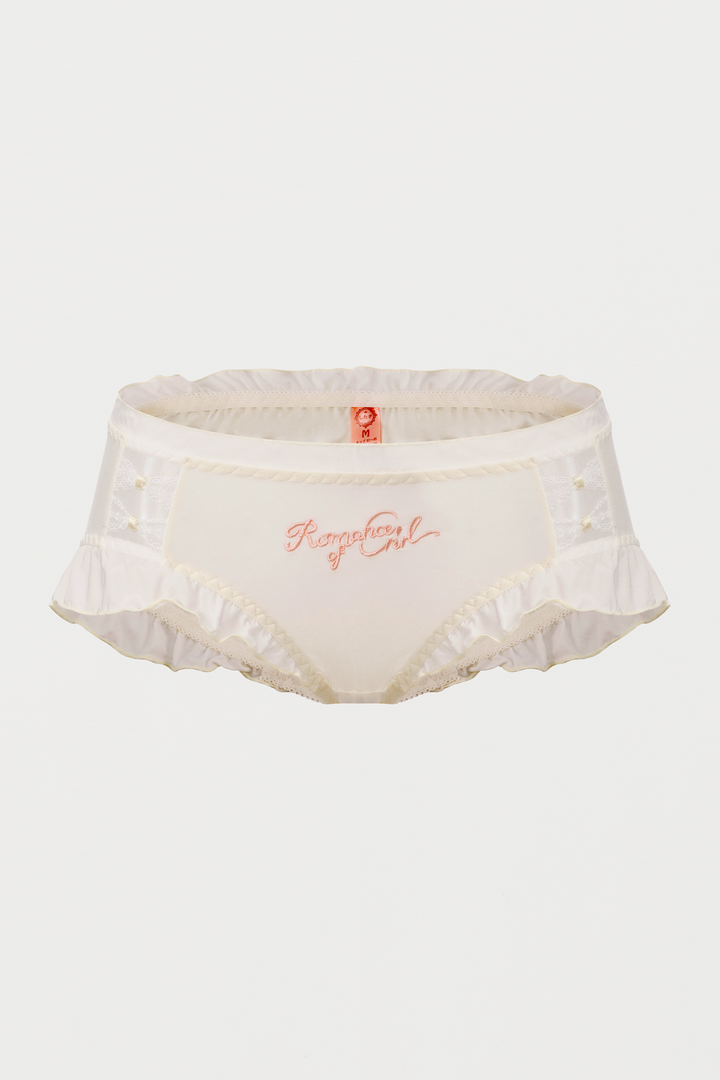 Soft Cloud Romance of Girl Panty - Butter Yellow