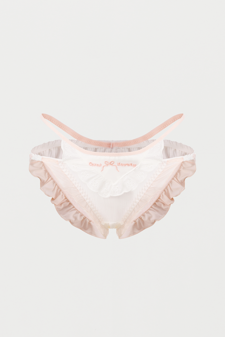 Soft Cloud Lovely Ruffle Panty - Blush Pink