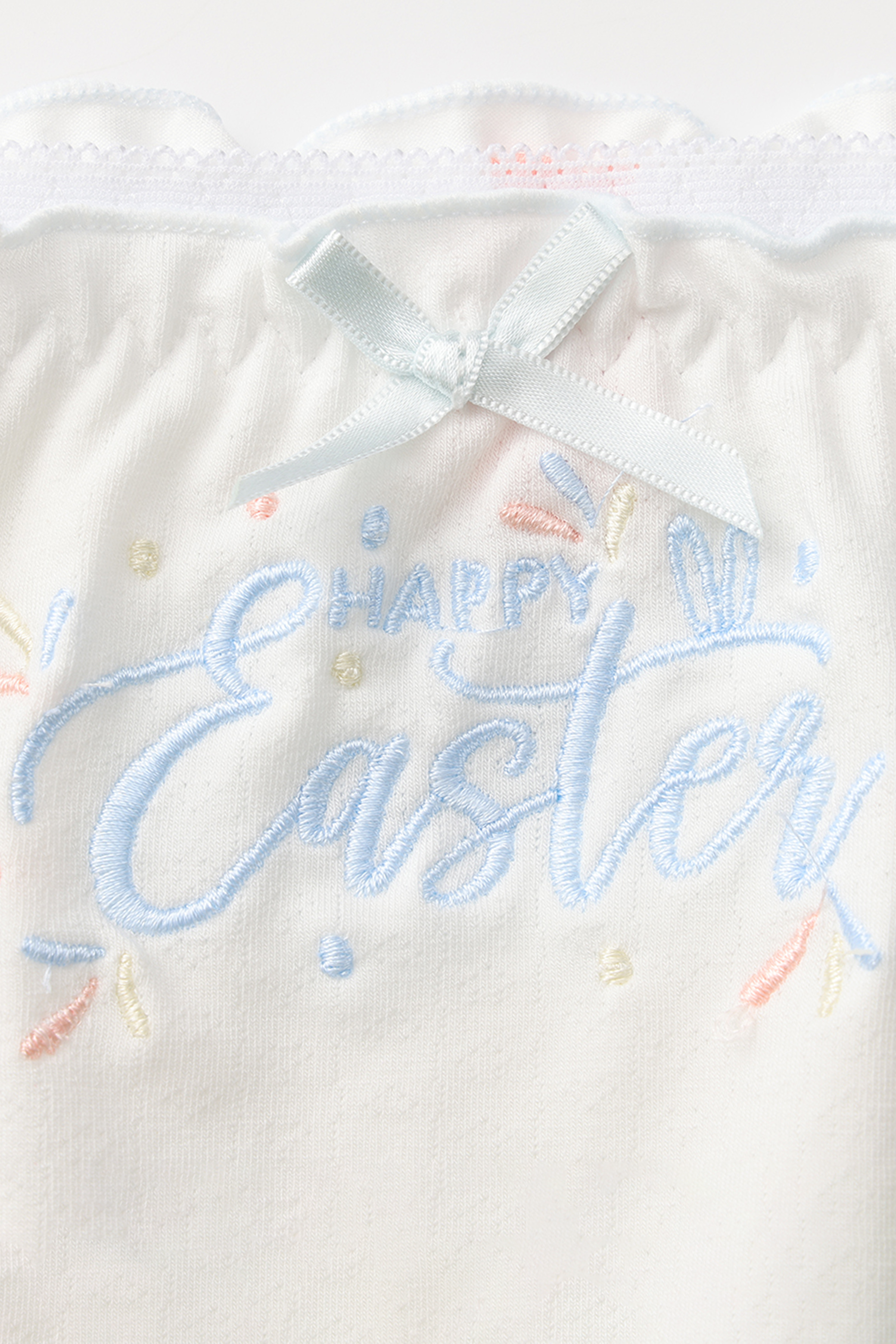 Soft Cloud Happy Easter Panty - Baby Blue