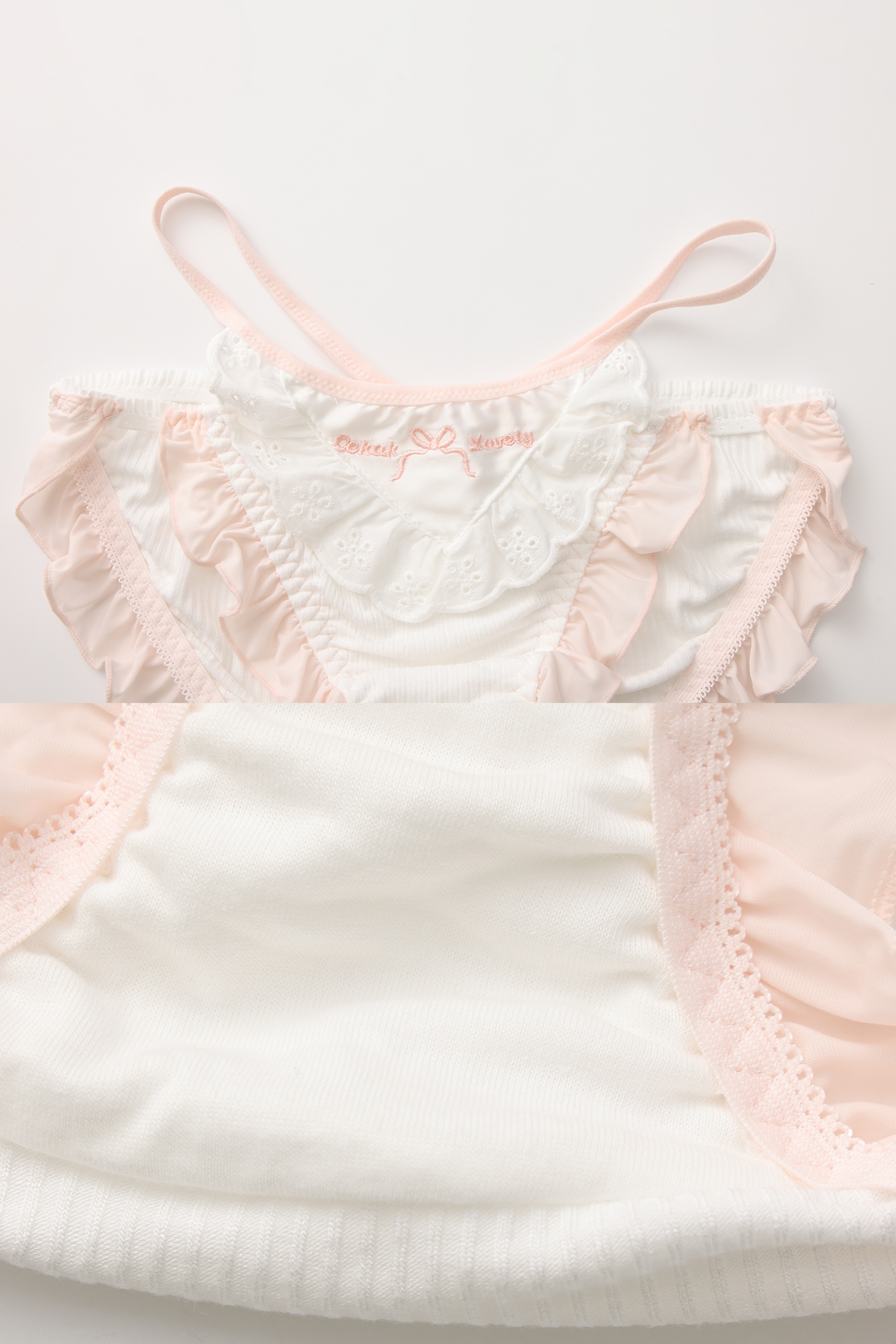 Soft Cloud Lovely Ruffle Panty - Blush Pink