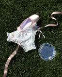 Ballet Dream Ribbon Panty - Blush Pink