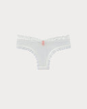 Ballet Dream Satin Kiss Panty - Pearl White