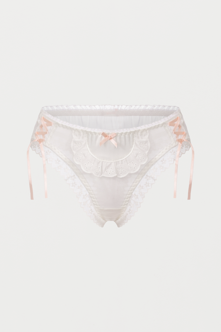 Ballet Dream Ribbon Panty - Blush Pink
