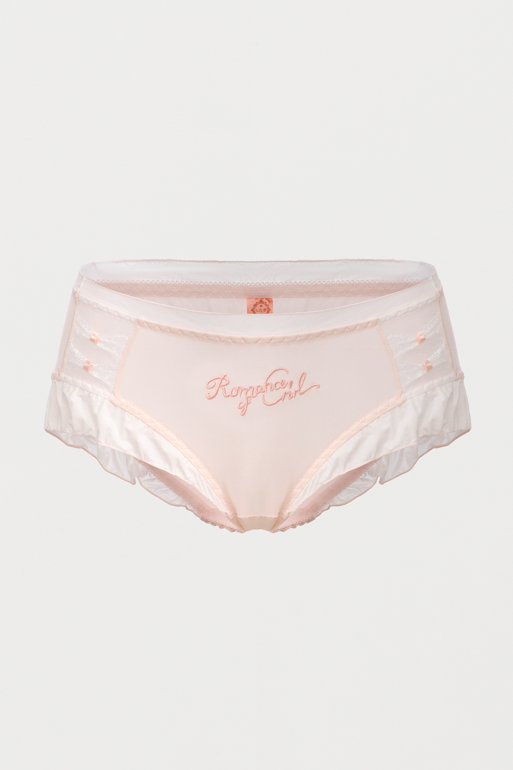 Soft Cloud Romance of Girl Panty - Blush Pink