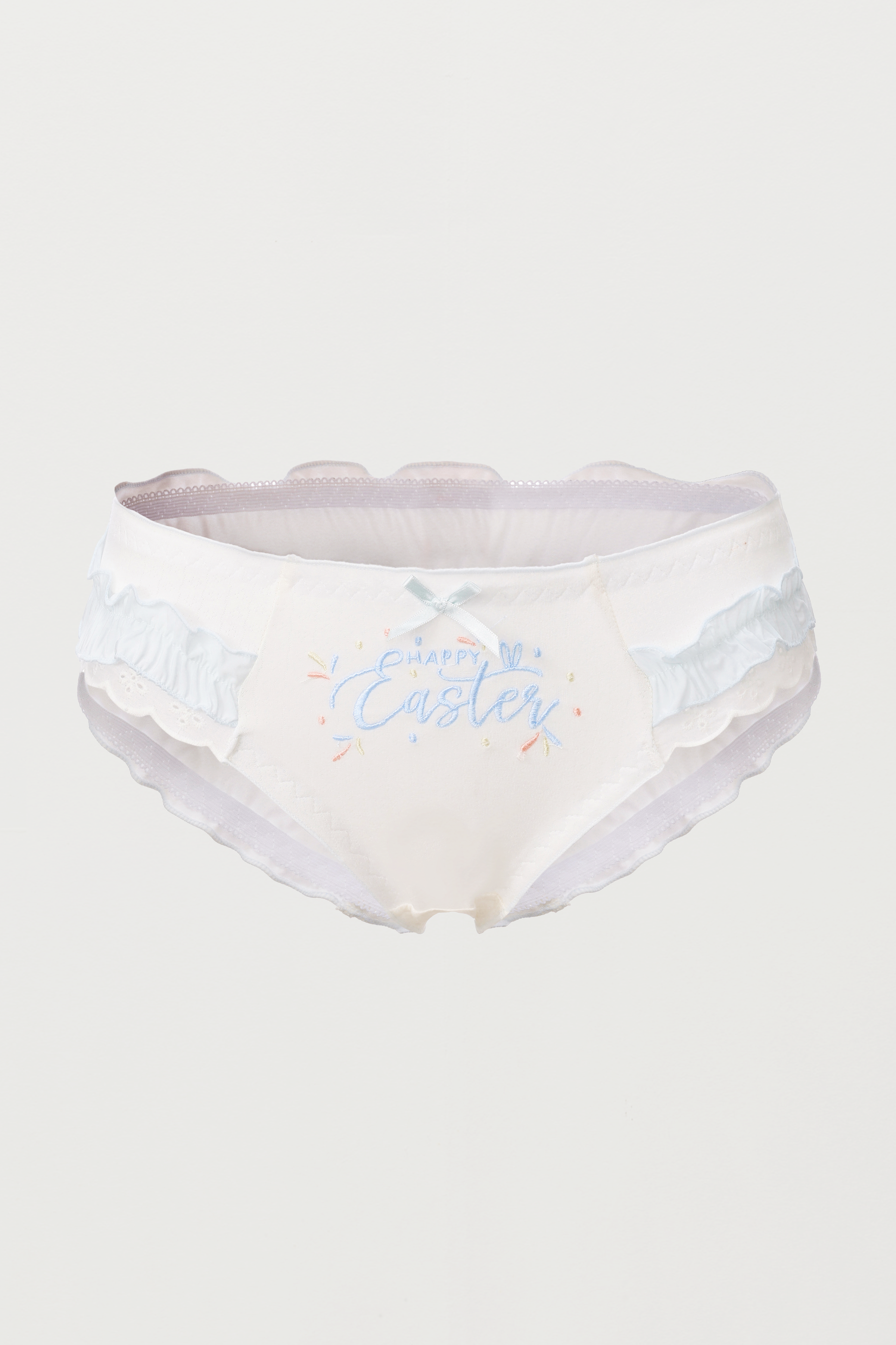 Soft Cloud Happy Easter Panty - Baby Blue