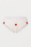Sugar Crush One Strawberry Panty - Berry Red