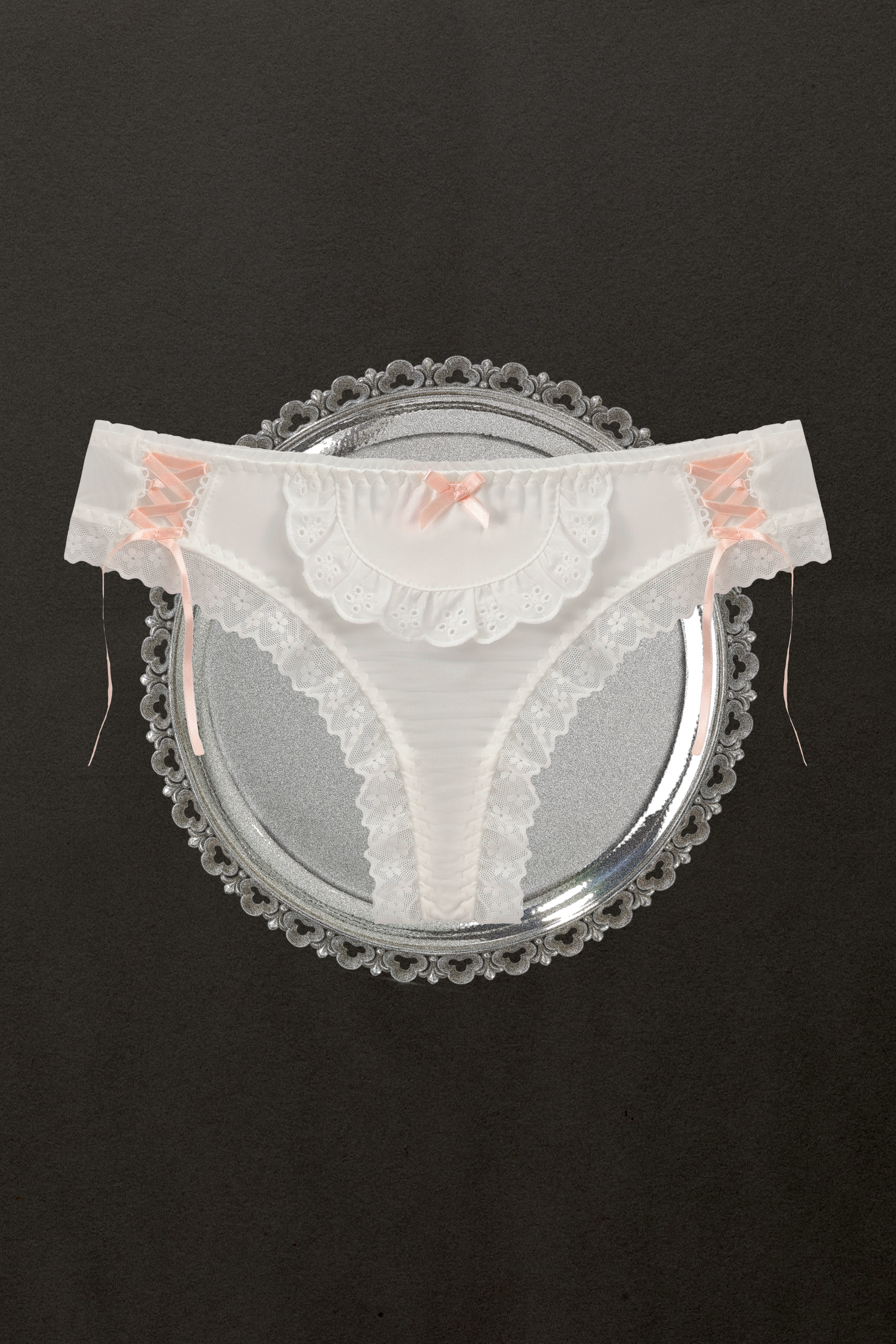 Ballet Dream Ribbon Panty - Blush Pink