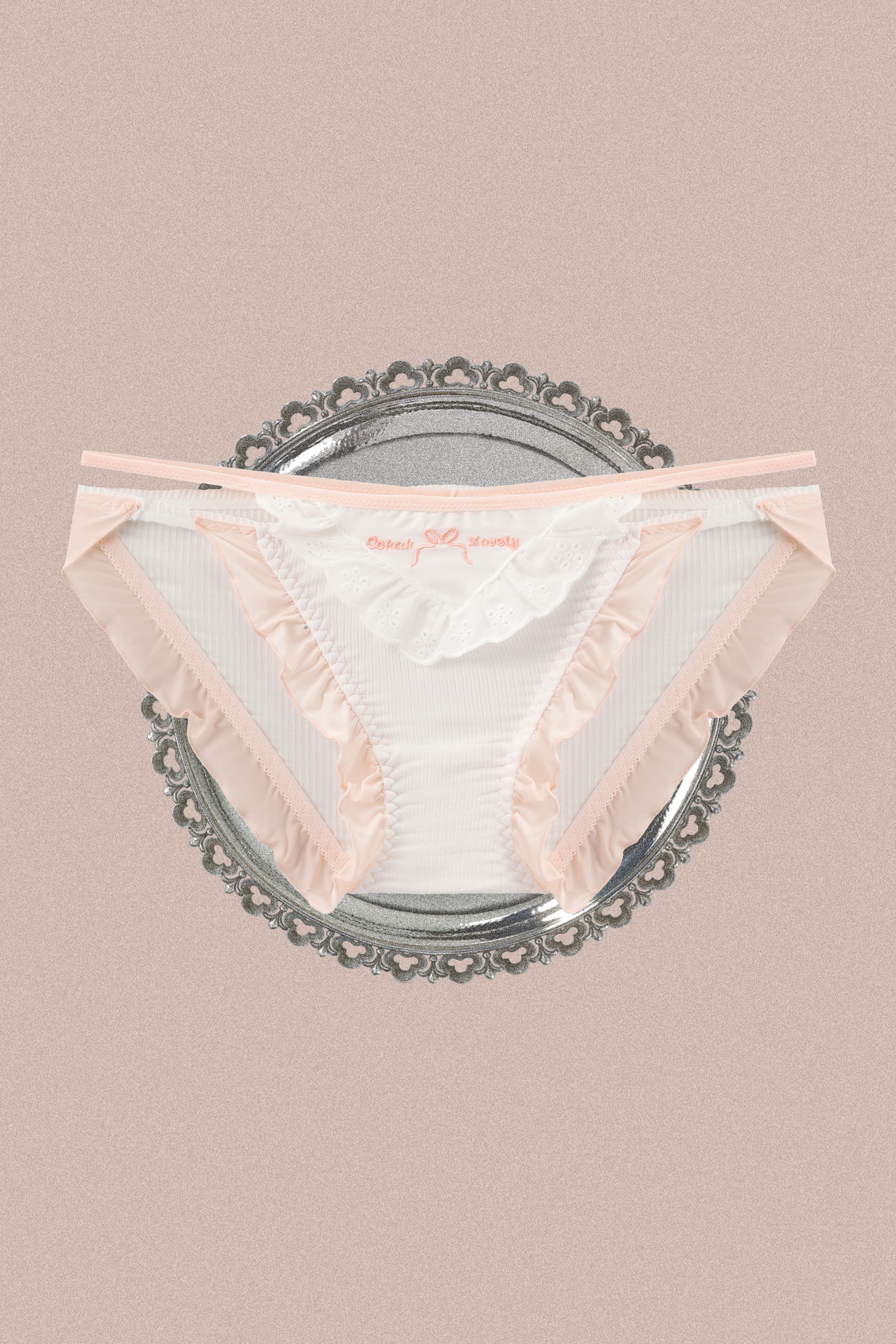 Soft Cloud Lovely Ruffle Panty - Blush Pink