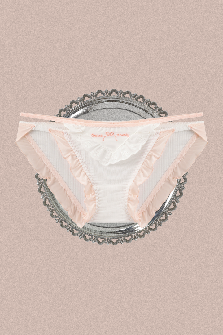 Soft Cloud Lovely Ruffle Panty - Blush Pink
