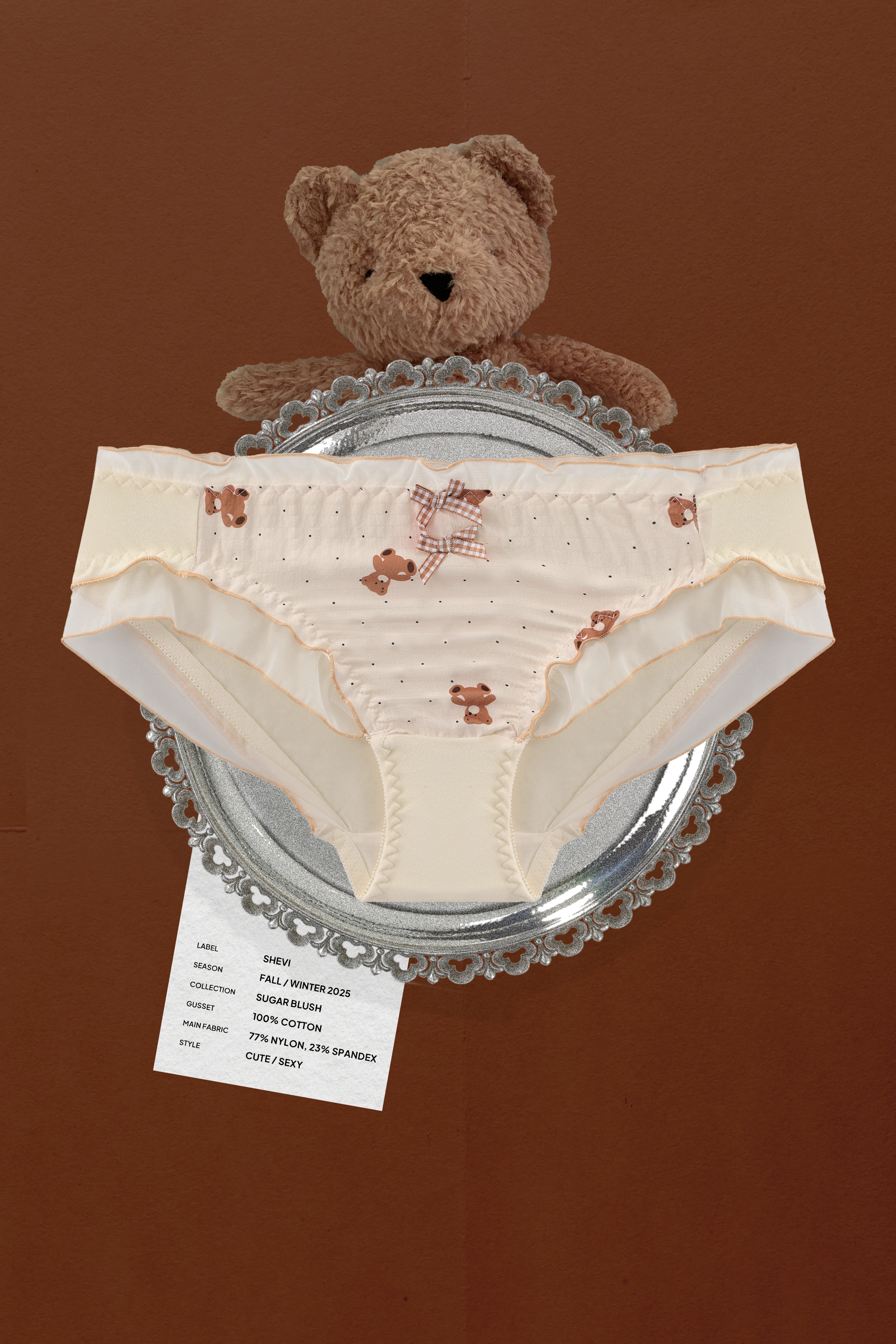 Sugar Crush Bear Panty - Classical