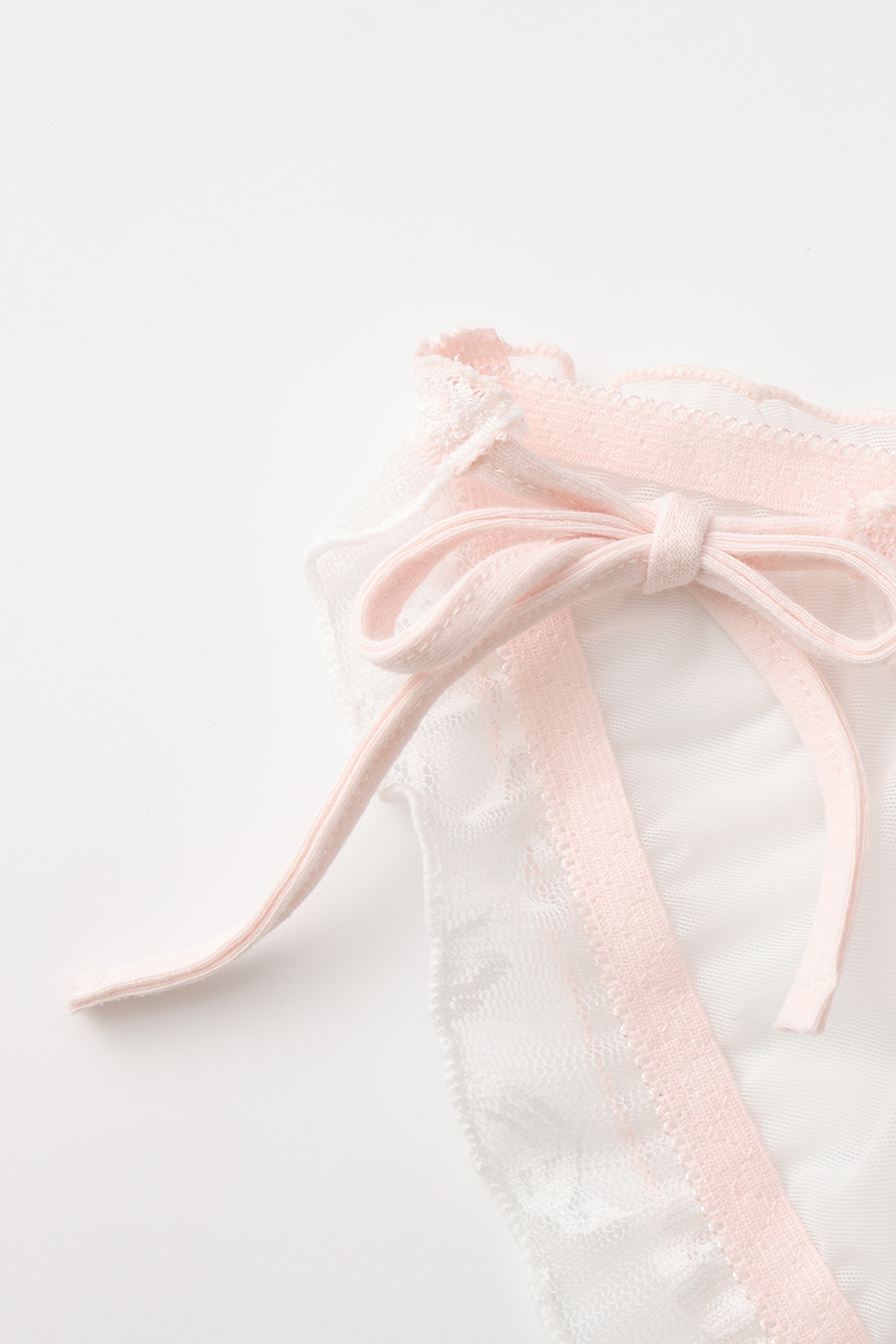 Sugar Crush Button Lace Panty - Blush Pink