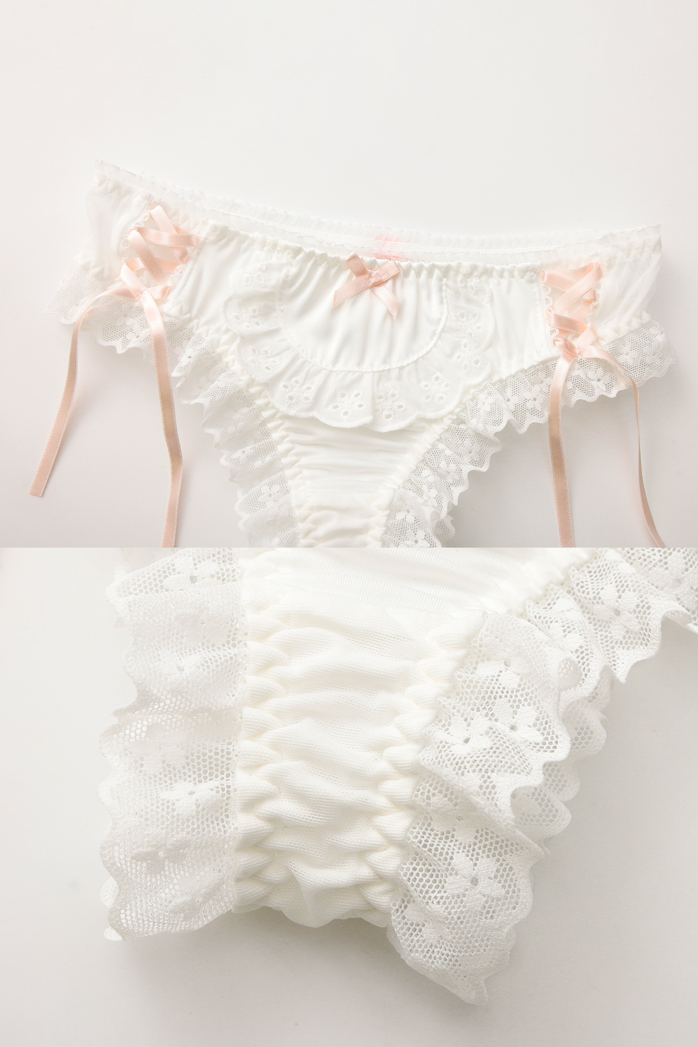 Ballet Dream Ribbon Panty - Blush Pink