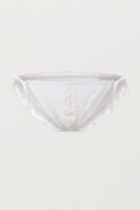 Sugar Crush Button Lace Panty - Baby Blue